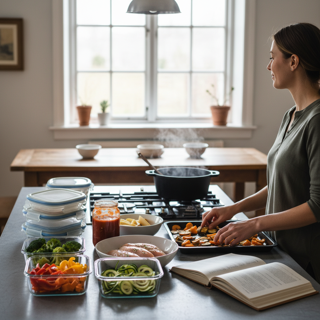 Cooking a Week of Meals Without Burnout