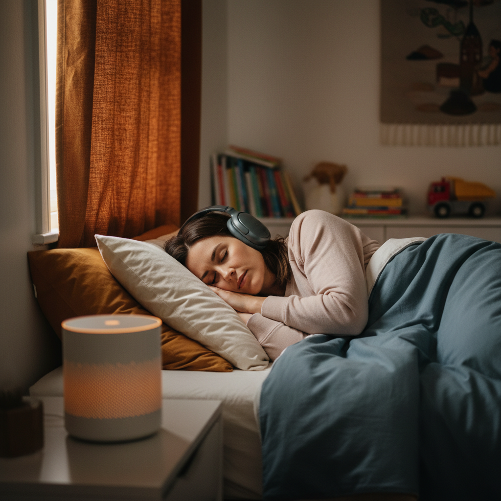 Sleeping Better in a Noisy Home