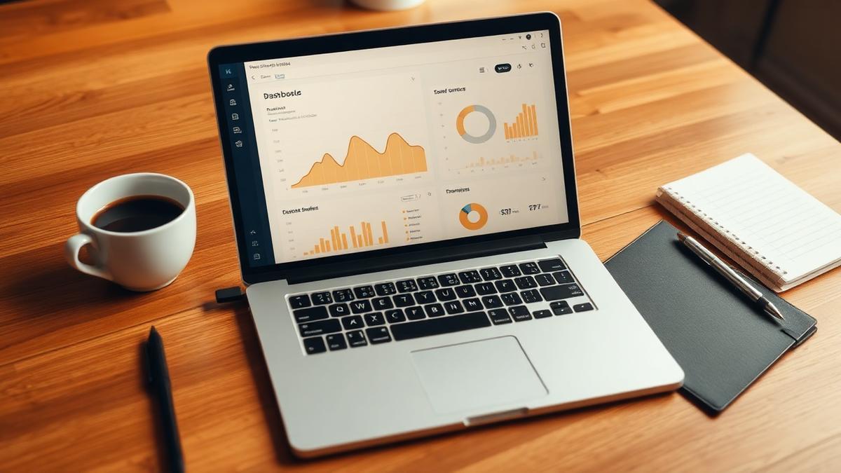 The handful of metrics a small business should actually watch — editorial illustration
